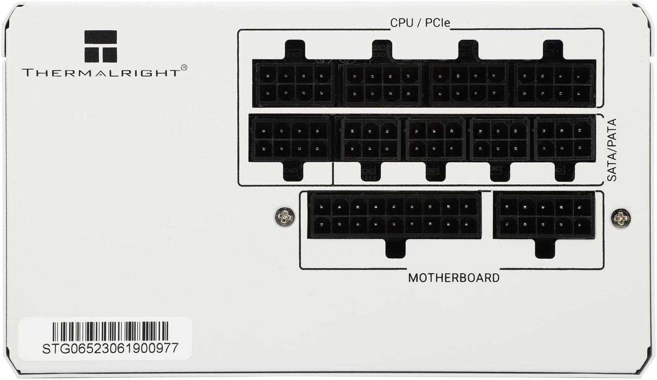 Thermalright TG650S 650W Full Modular 80PLUS Gold - White Thermalright TG650S 650W Full Modular 80PLUS Gold - White